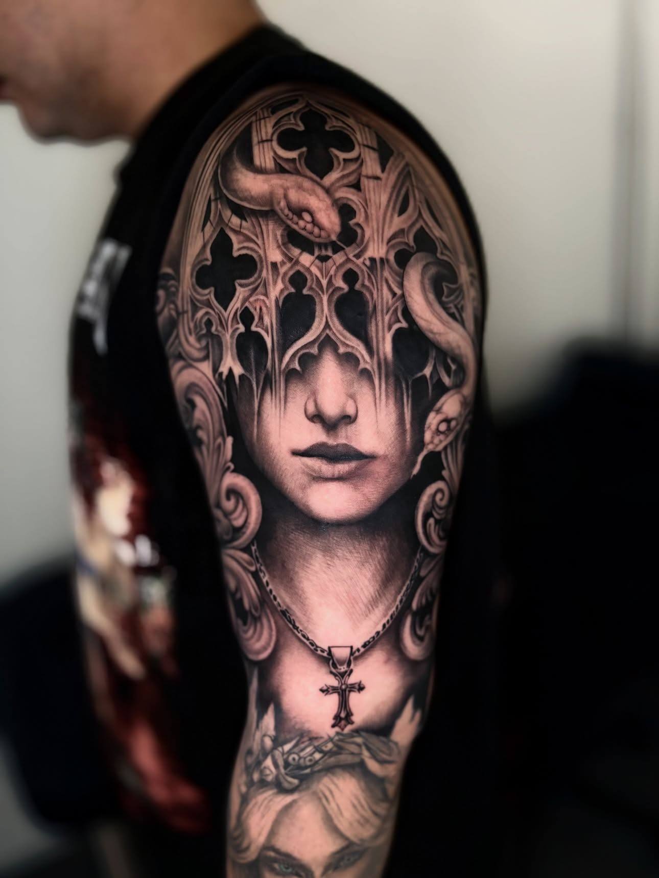 Gothic Portrait โดย 666 Tattoo Bangkok